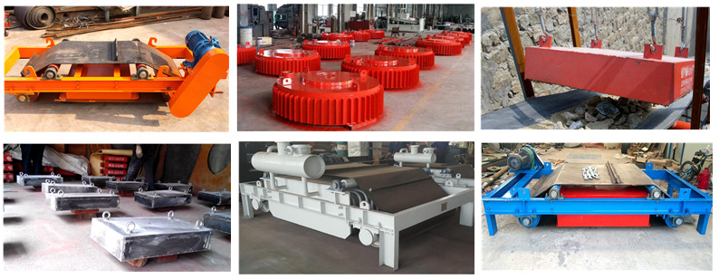 Gaogong Group Self Discharge Cross Belt Overband Magnetic Separator