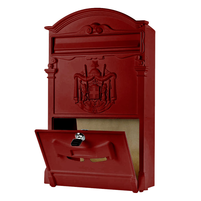 Mailboxes Residential Modern Wall Mount Mailbox Post Box