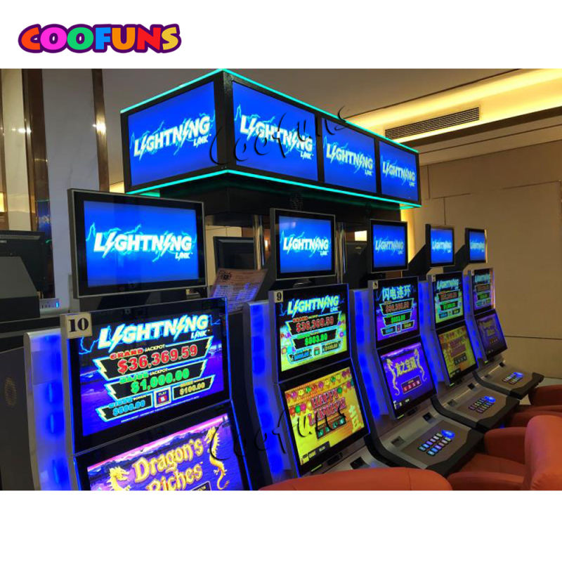 Coin Operated Gambling Casino Game Machine Cabinet for Sale