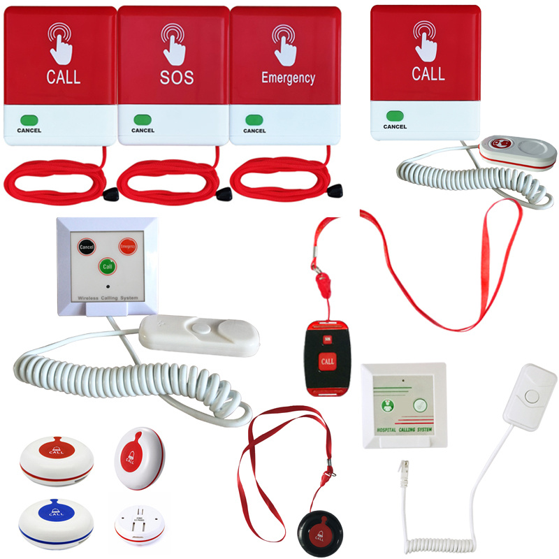 Wall Mounting Hospital Wireless Call Bell System Display