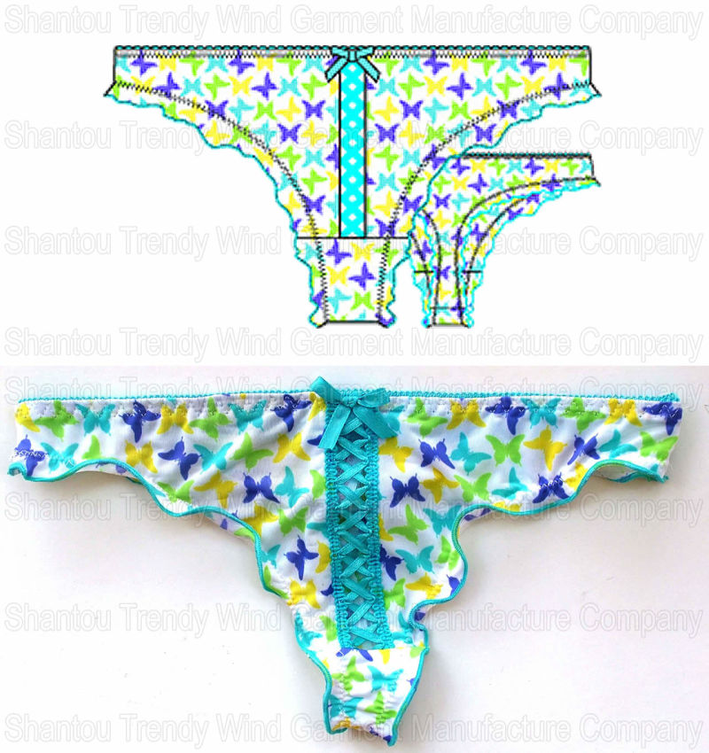 Printed Thong / T-Back / G-String / N-Back