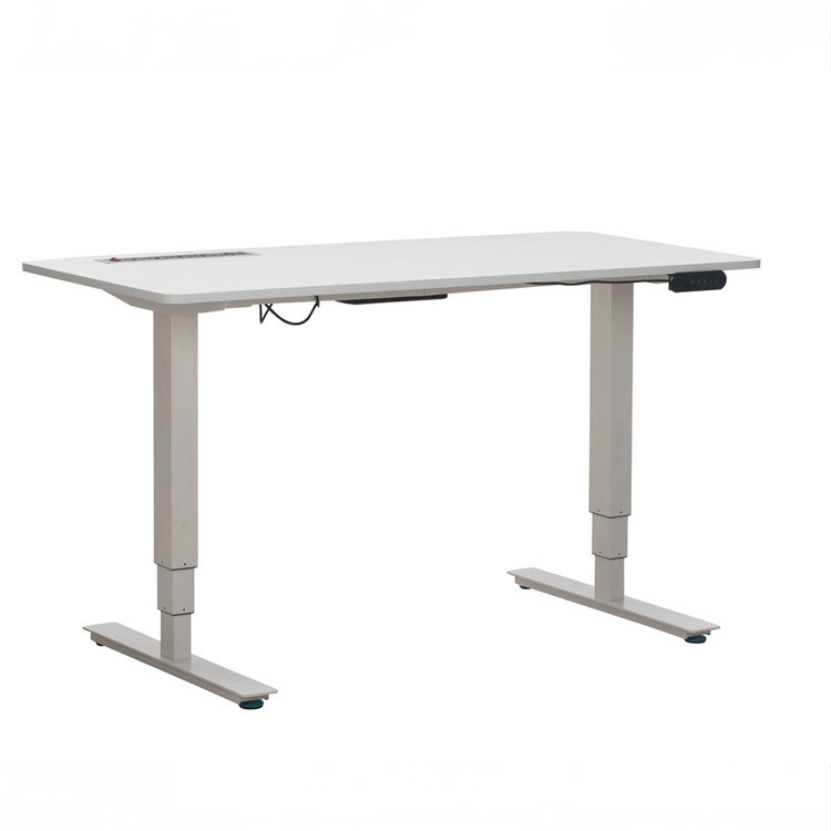Double Adjustable Height Desk Electric Height Adjustable Office Desk