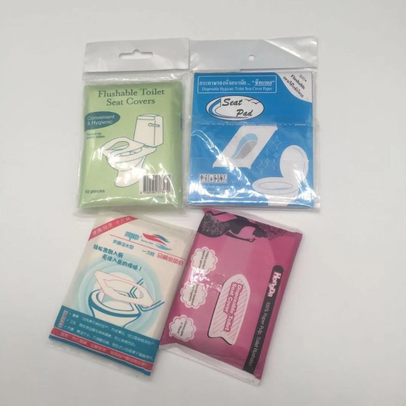 Travel Pack Disposable Flushable Toilet Seat Covers