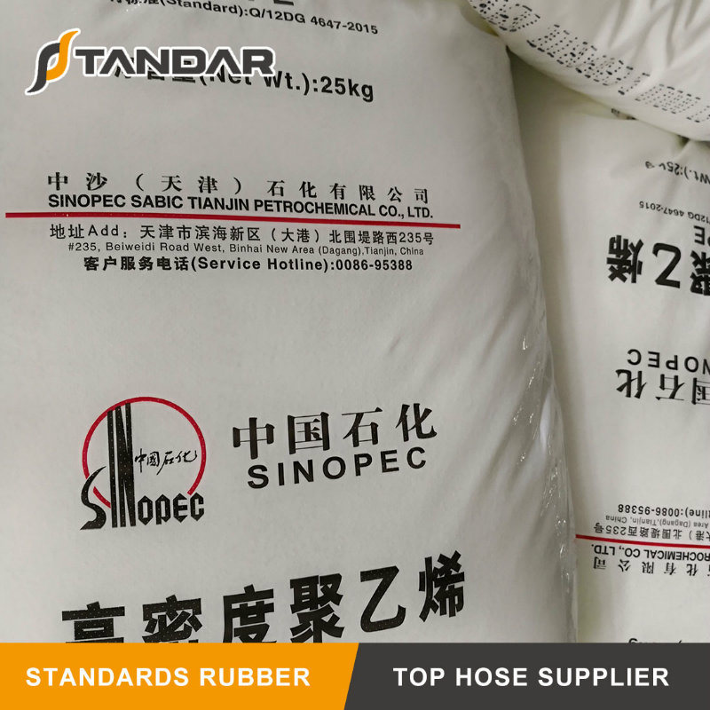 Smooth Surface Flexible High Pressure 4sp Hydraulic Rubber Fuel Hose