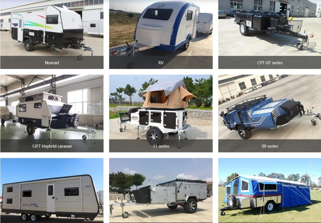 off Road Caravan/ Travelling RV/ Outdoor Van/Family Caravan Australian Standard