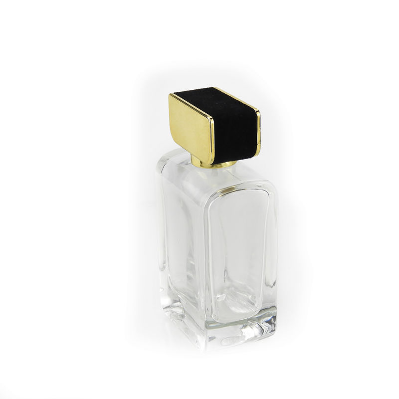 Fantastic Coating Glass Crystal Perfume Bottle for Cap