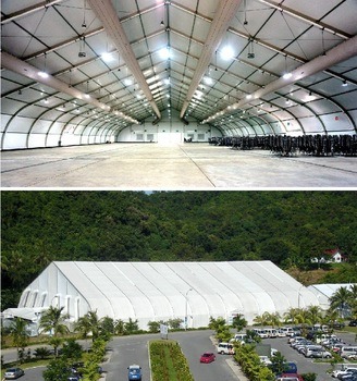 Big Aluminum TFS Curve Tent for Exhibition, Concert Curve Tent, Tent with Curved Roof for Events