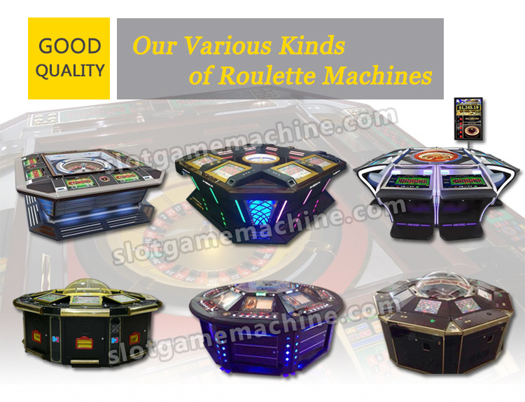 Coin Operated Electronic American Casino Roulette Game Machine for Sale