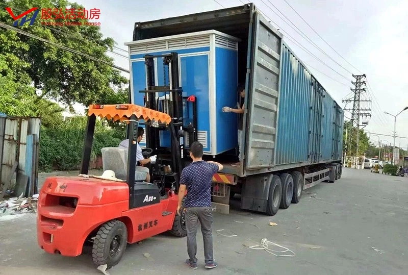 Construction Site Prefab Toilet Bathroom Mobile Toilet Portable Toilet