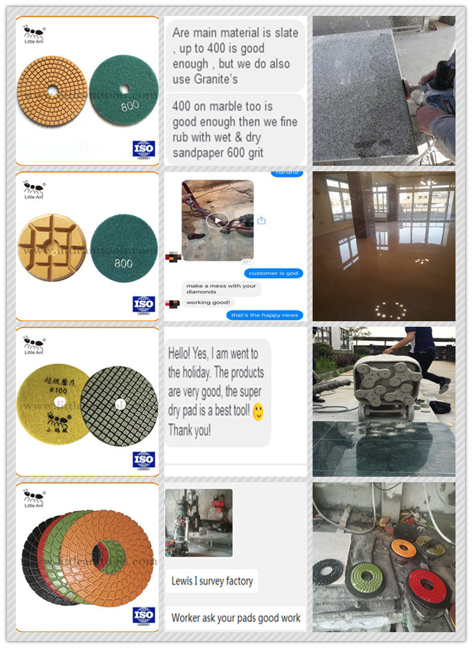 Resin Bond Concrete Polishing Pad for Concrete, Easily Working