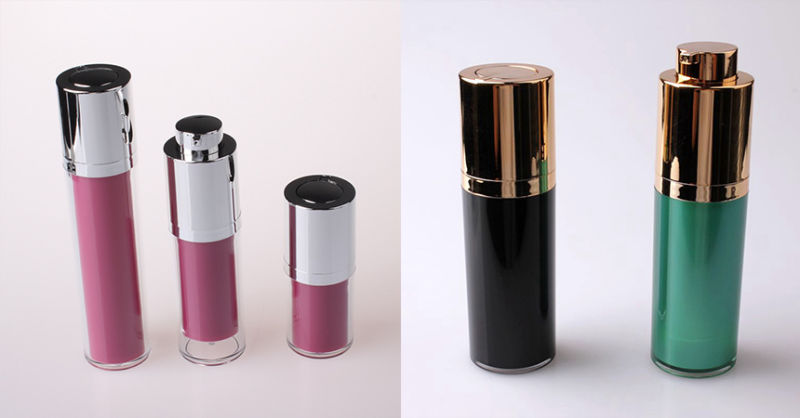 Cosmetics Vacuum Bottle for Toiletry Packaging