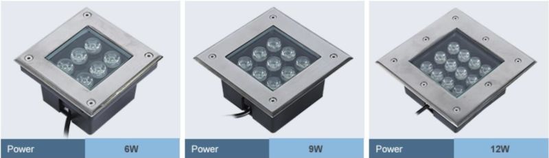 12V 20W Stainless Steel RGBW Boat IP68 Marine LED Light Underwater Light