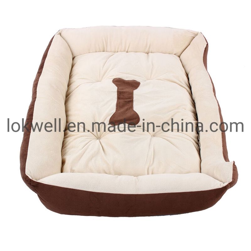 Plush Dog Cat Bed Pet Cushion OEM Manufacturer