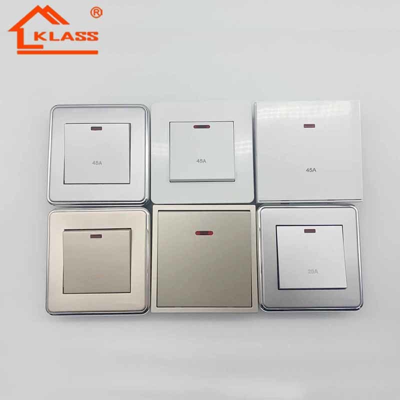 UK 1gang Electrical Wall Bell Switches for Home