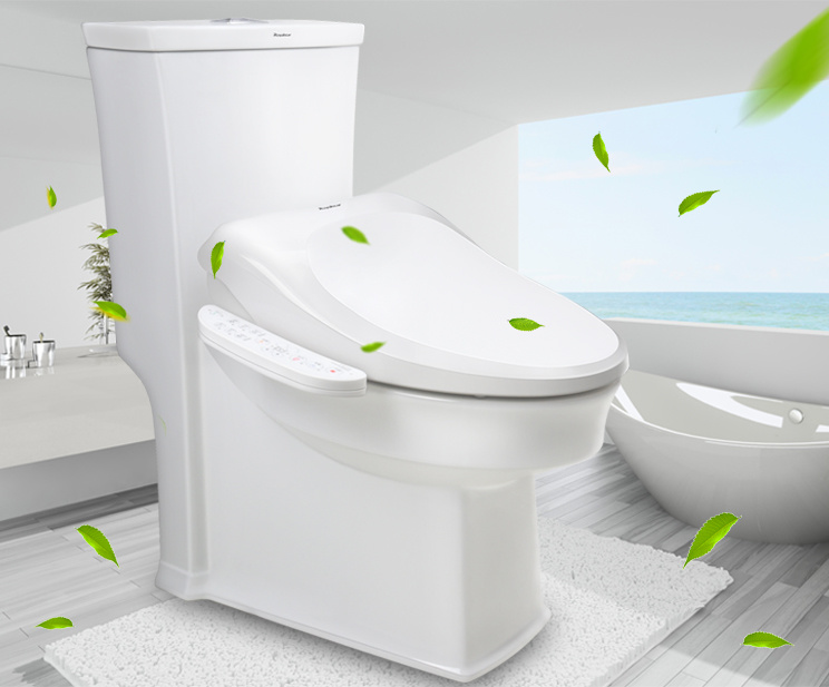 New Style Electronic Smart Self-Cleaning Toilet Bidet with Warm Seat Cover