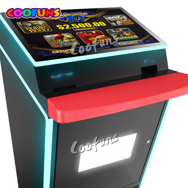 Coin Operated Gambling Casino Game Machine Cabinet for Sale