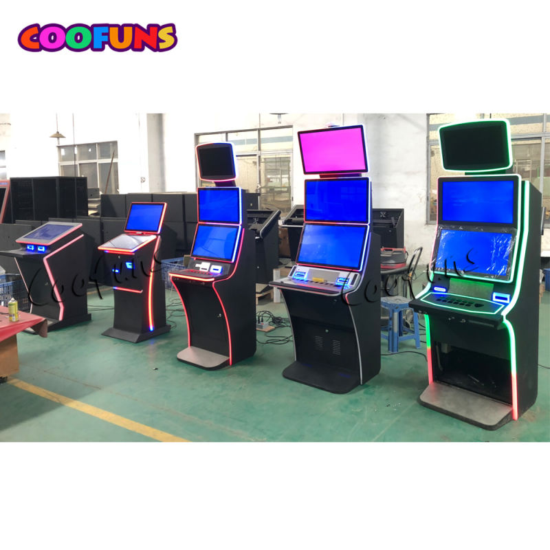 Coin Operated Gambling Casino Game Machine Cabinet for Sale