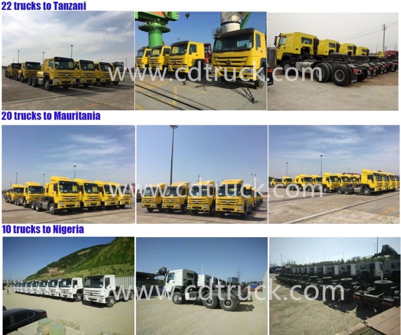 HOWO Truck Dealerships Semi Truck and Trailer Commercial Diesel Trucks