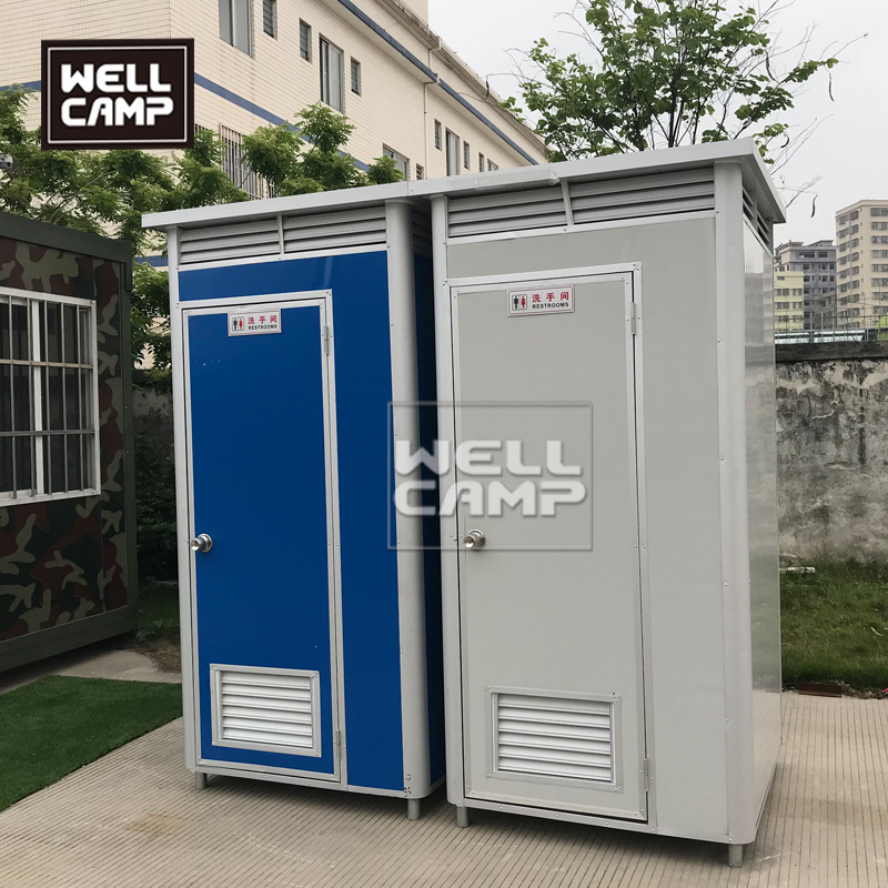 Wellcamp Newest Mobile Convenient Mobile Prefabricated Toilet