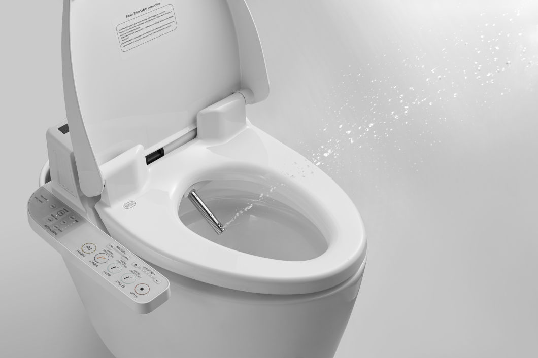 Modern Wc Intelligent Bidet Smart Toilet Seat with Night Light