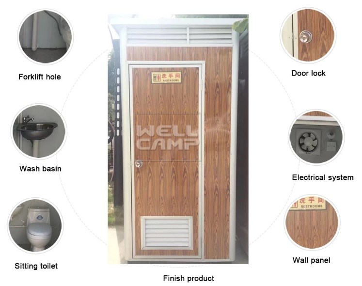 High Quality Environment Friendly Public Portable Toilet Mobile Toilet