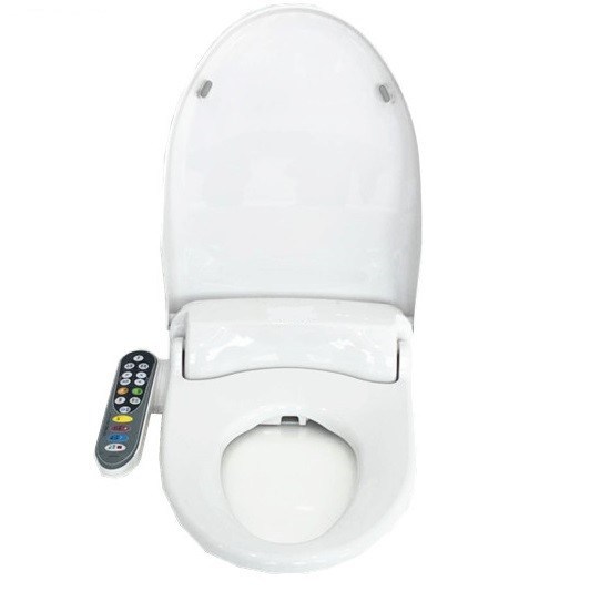 Bathroom Flush Toilet Seat Covers Intelligent Toilet Bidet Self Cleansing Nozzle