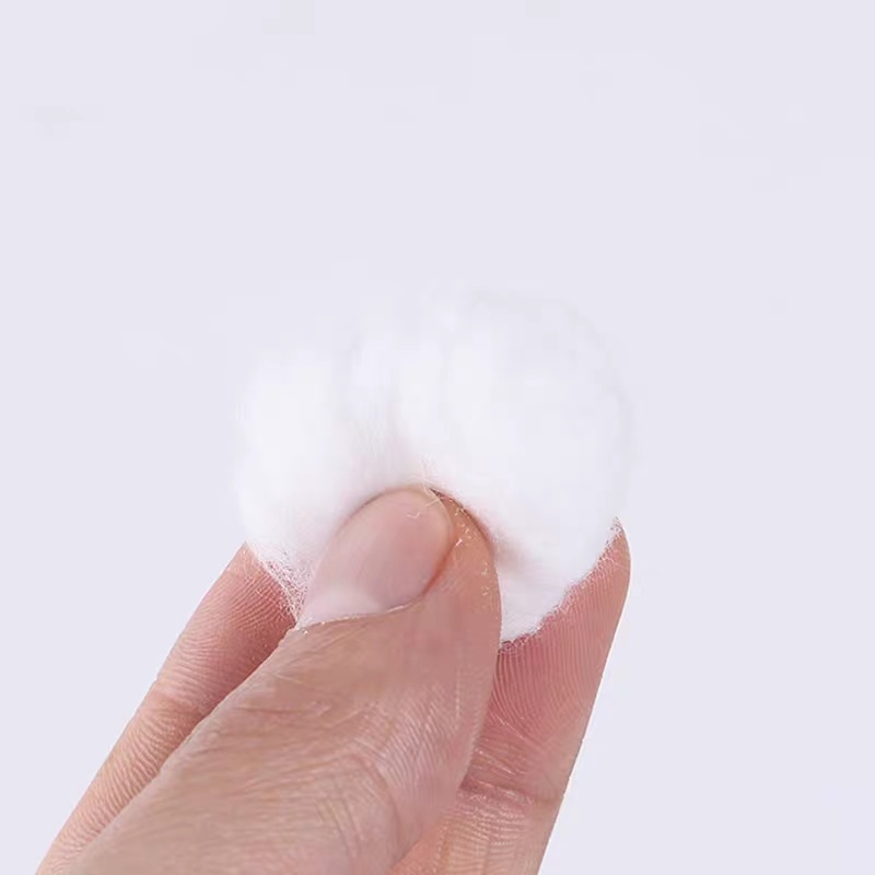 Natural Cotton Medical Cotton Ball Supplies 100% Biodegradable Cotton