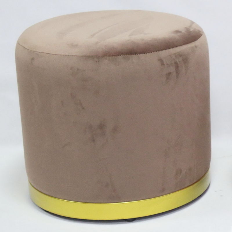 Square Shape Solid Wood Stool with Cushion Home Stool Ottoman