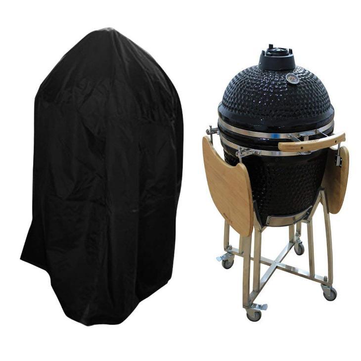 BBQ Cover Custom Waterproof BBQ Cover Black Round Grill Cover