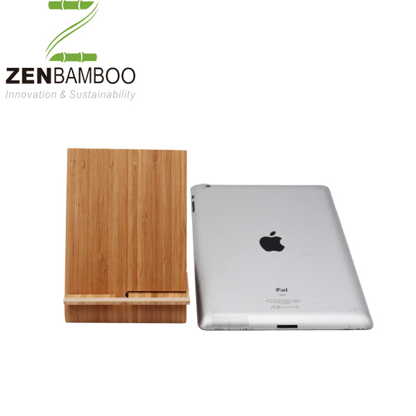 Waterproof Wooden Bamboo Mobile Phone Holder for iPad / iPhone