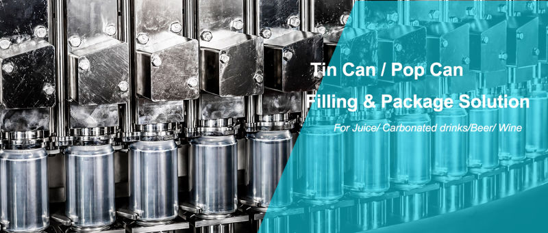 Cola,  , Soda, Carbonated Water Al Can Filling Sealing Equipment