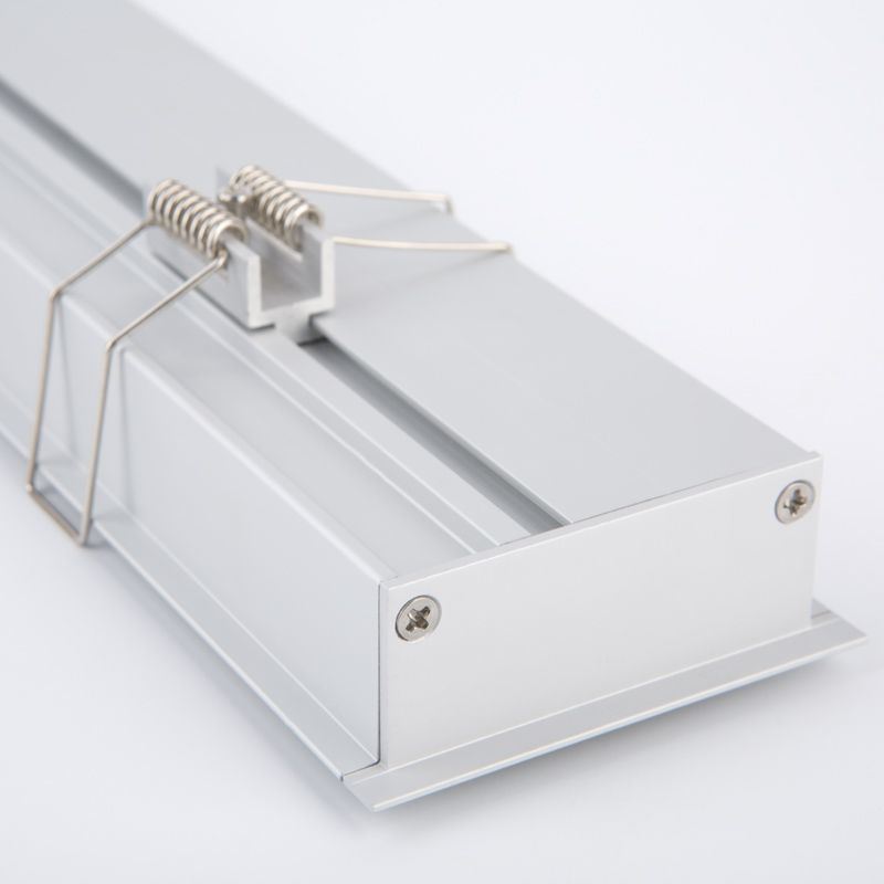 Anodized Aluminum LED Housing with Diffuser for Corner Mount Light