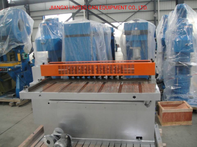 Automatic Paint Tin Can Pail Cutting Machine for Pail Body