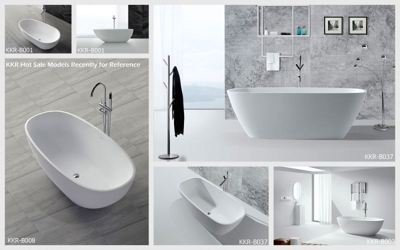 Corian Freestanding Solid Surface Stone Bathroom Baths