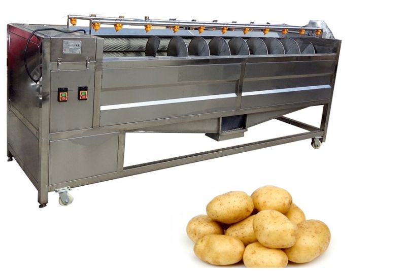 Professional Factory Supply Potato Peeling Cleaning Machine