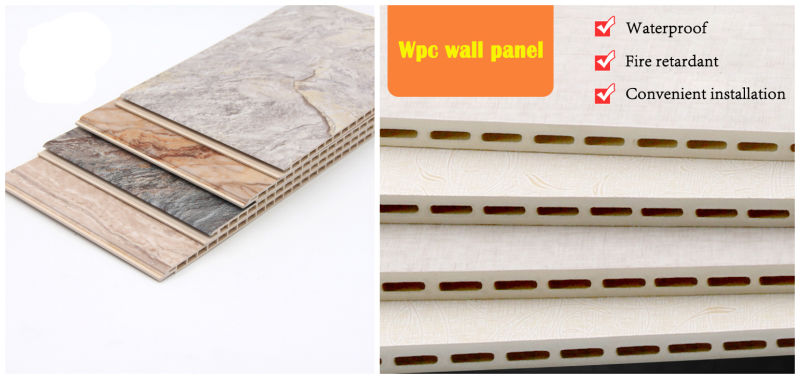 All Color Can Customized Wood Plastic Composite Wall Panel WPC for The Bedroom