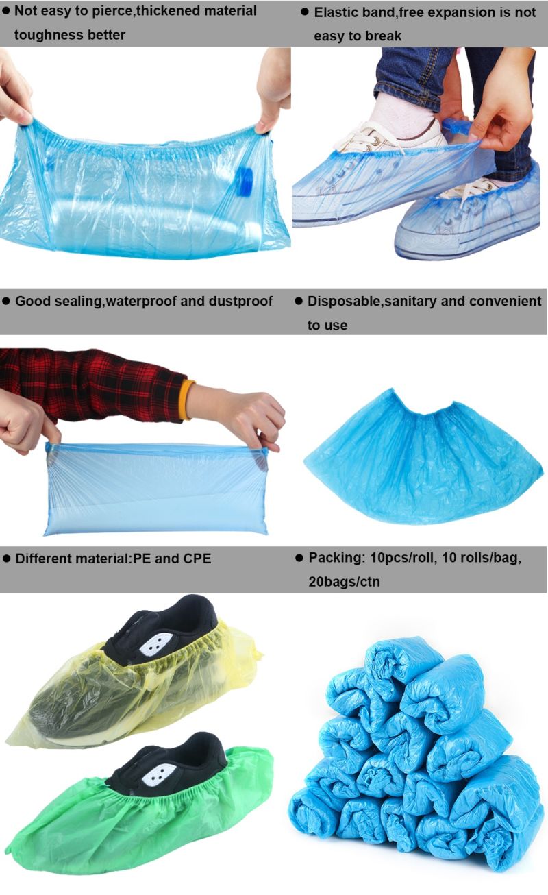 Nonwoven Shoe Cover, Disposable Shoe Cover, Plastic Shoe Cover