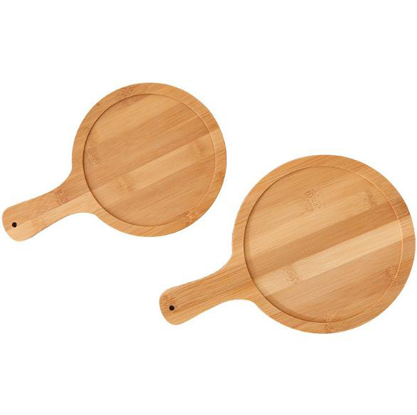 Food Grade Bamboo Pizza Holder/Pizza Plate for Dinnerware (SE6321)