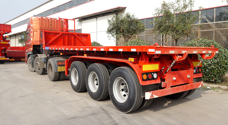 Titan 3 Axle Self Dumping Flatbed Rear End Dump Trailer