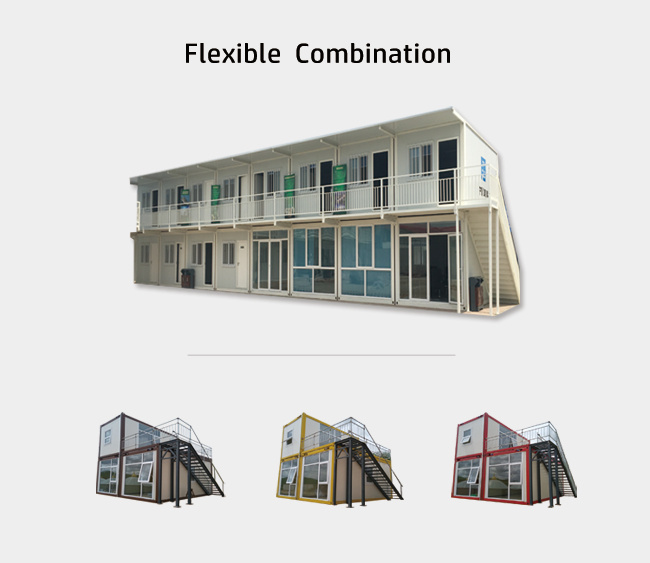 Prefab Steel Structure Container House Mobile Public Toilet