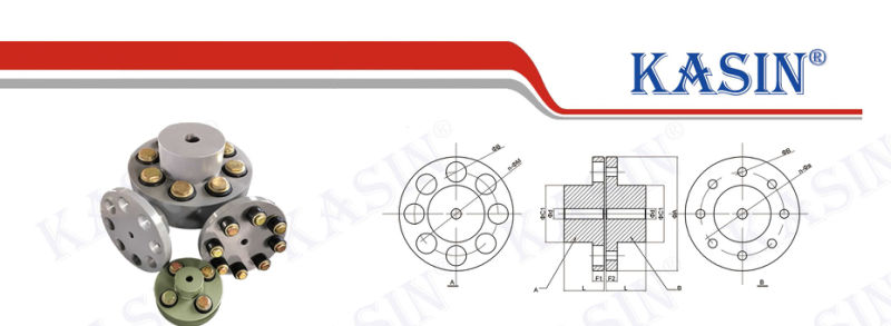 Flexible FCL 140 with pin bush couplings for power transmission