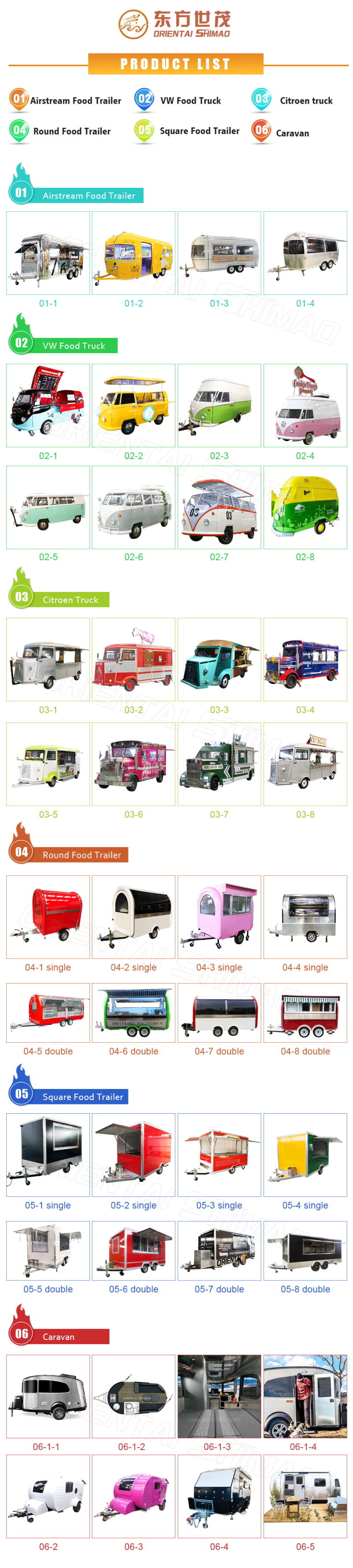 Customized Camper Caravan Traction Garment Advertising Kiosk Food Truck