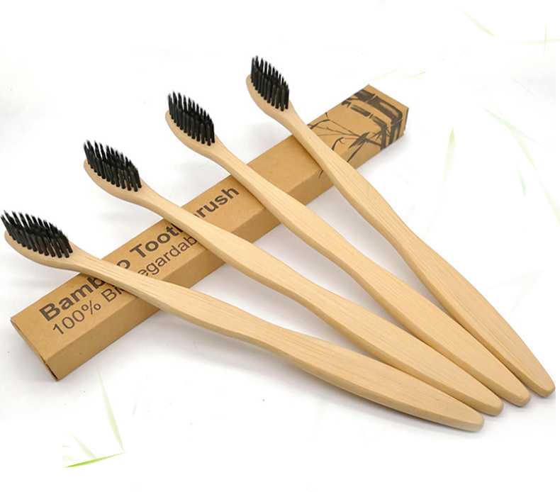 Eco Friendly Bamboo Toothbrush Soft Bristles Toothbrush for Kids/Adult