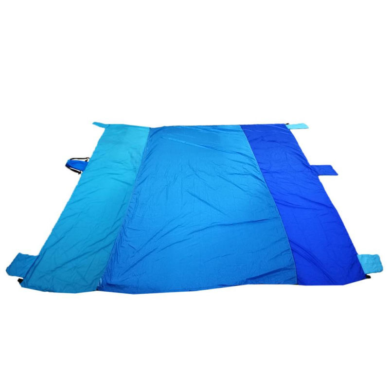 Custom Outdoor Camping Nylon Pocket Compact Sand Proof Beach Blanket