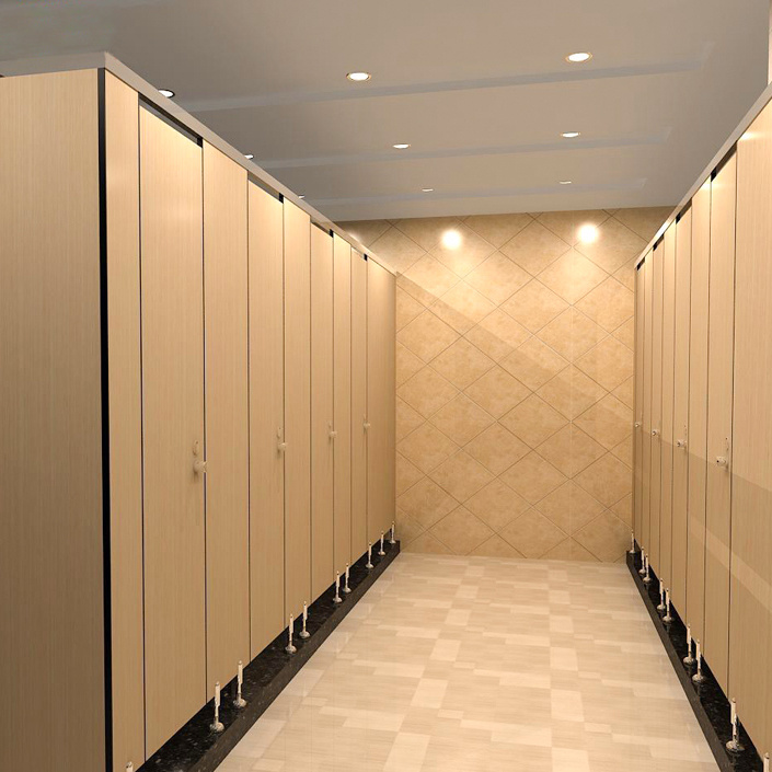 Commercial Interior Wc Bathroom Stall Public Toilet Cubicle