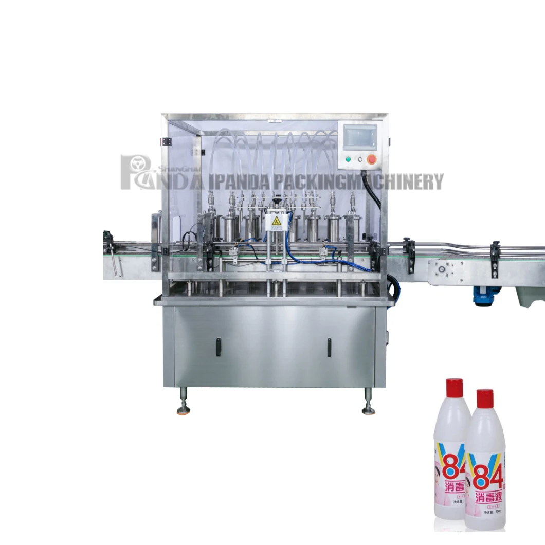 Automatic Toilet Disinfection Piston Filling Machine