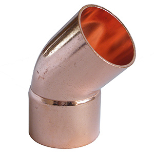 Copper Pipe Fitting 45 Degree Elbows Copper Fittings Ftgxc