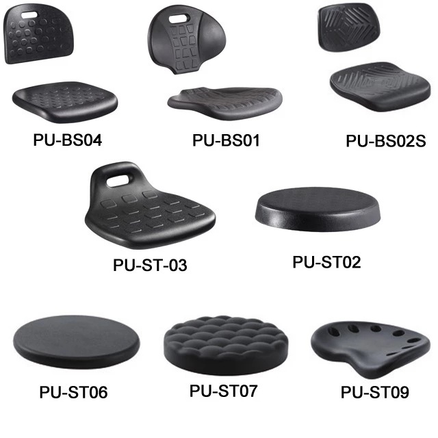 ESD Antistatic PU Foam Round Stool Seat Surface