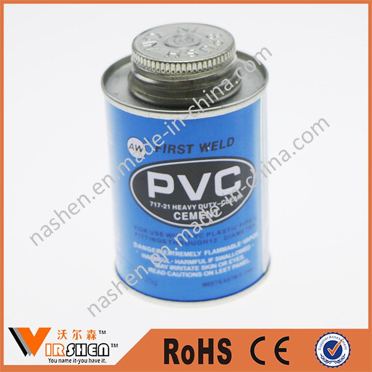 Clear PVC Pipe Cement / U-PVC Pipe Glue / PVC Solvent Cement