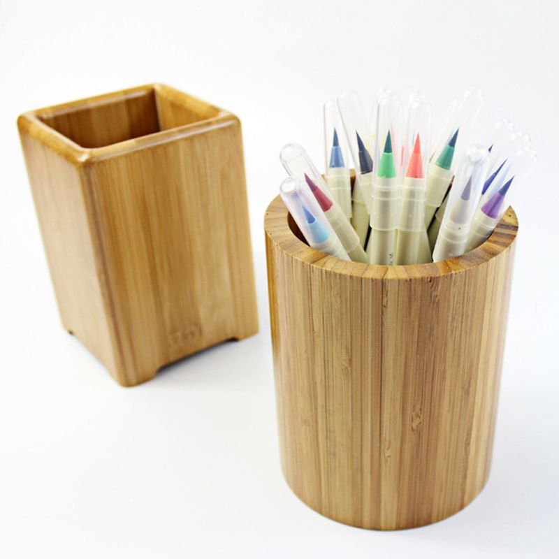 Pen Holder Bamboo Holder